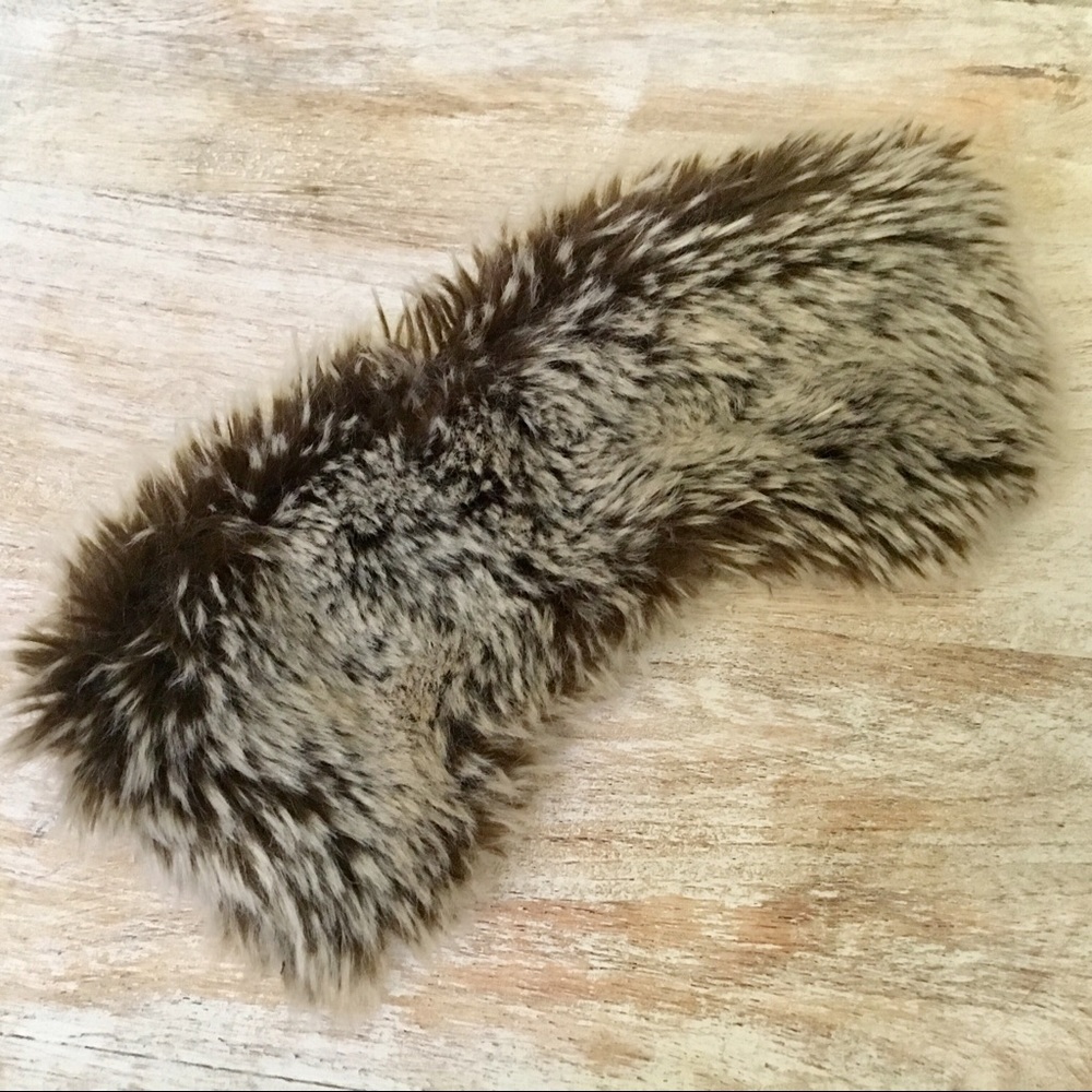{World Market} Fur Sleep Mask